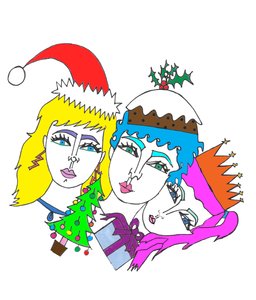 Natale, 2018 (pennarello su carta)