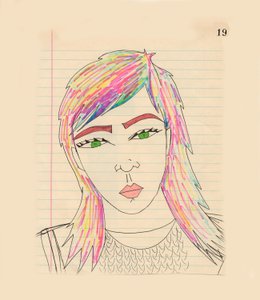 Ragazza arcobaleno