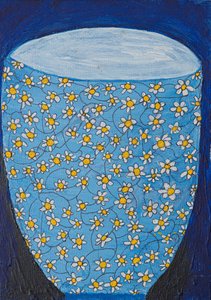 Vaso Blue Daisy da Dale Hefer & Family
