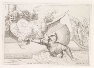 Ettore incendia le navi greche