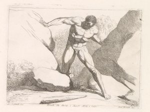 Ercole che divide i Monti Abila e Calpe (le colonne d