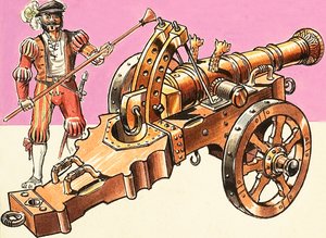 Cannoni: cannone da campo in bronzo fuso