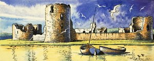 Castello di Flint, affacciato sul fiume Dee