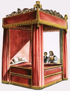 Letto a baldacchino