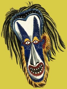 Maschera teatrale giapponese