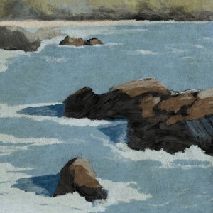 Vista sulla scogliera