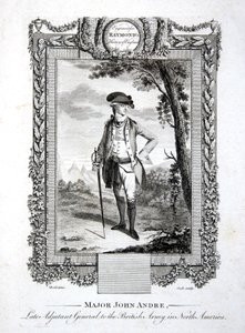 Maggiore John Andre, tardo aiutante generale dell