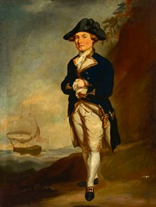 Ammiraglio Sir William Cornwallis (1744-1819), fine XVIII secolo - inizio XIX secolo da Daniel (after) Gardner