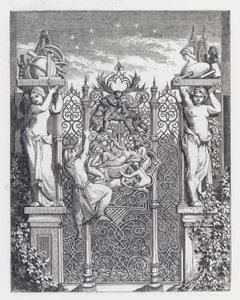 Illustrazione per il poema La Principessa di Tennyson (incisione) da Daniel (after) Maclise