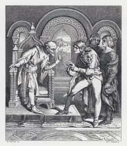 Illustrazione per la poesia di Tennyson, La Principessa