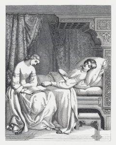 Illustrazione per la poesia di Tennyson, La Principessa