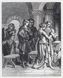 Illustrazione per la poesia di Tennyson, La Principessa