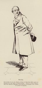 Johann Wolfgang von Goethe, poeta e drammaturgo tedesco