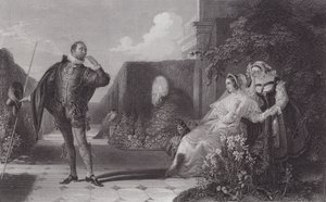 Malvolio, La Dodicesima Notte (incisione)