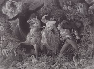 Undine da Daniel (after) Maclise