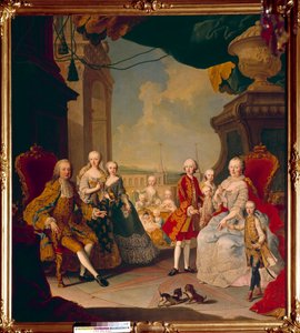 Francesco I del Sacro Impero (1708-1765) e sua moglie l