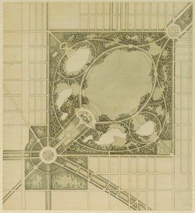 Piano di Chicago, Tavola 62, Piano di un parco proposto, 1909