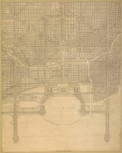 Tavola 110 da Il Piano di Chicago, 1909: Chicago. Piano del Sistema Completo delle Strade da Daniel Burnham