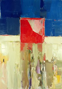 Cubo rosso da Daniel Cacouault