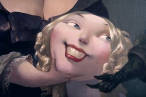 La proposta (dettaglio), da Barbablù di Charles Perrault