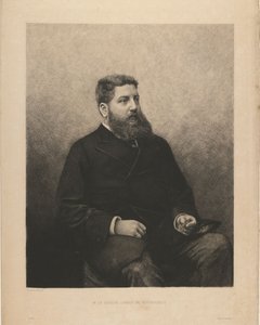 Ritratto di James-Edouard de Rothschild 1844-1881, 1870s da Daniel Charles Marie Mordant