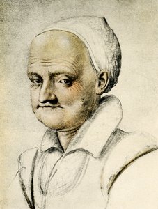 Ritratto di una vecchia donna da Daniel Dumonstier or Dumoustier