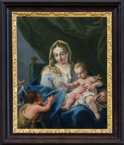 Maria con Gesù e San Giovanni