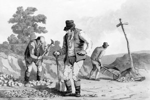 Riparatori di strade, 1812 da Daniel Havell