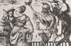 La morte e il diavolo sorprendono due donne