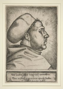 Martin Lutero, 1523 da Daniel Hopfer