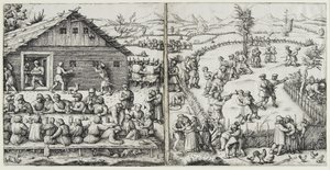 Il festival, dopo il 1520 da Daniel Hopfer