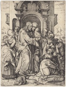 La Vergine Maria si congeda da Cristo