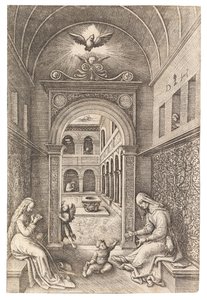 La Vergine e il Bambino con Sant