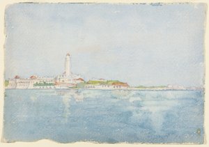 Schizzo Preso ad Algeri, Nord Africa, Schizzo di Viaggio da Daniel Hudson Burnham