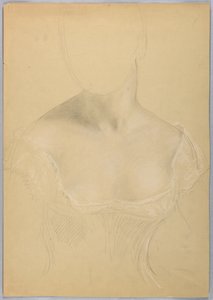 Busto di una Donna, Possibile Studio per il Ritratto di Mrs. Rutherford B. Hayes da Daniel Huntington