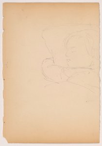Bambino che dorme da Daniel Huntington