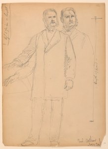Disegno, Presidente Chester A. Arth, 1850 da Daniel Huntington