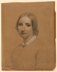 Disegno, Sarah E. Richards, sorella, 1841 da Daniel Huntington