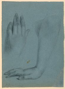 Disegno, studio per "Il sogno di Mercy", 1857 da Daniel Huntington