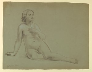Nudo Femminile, Studio per "Il Sogno della Misericordia" da Daniel Huntington