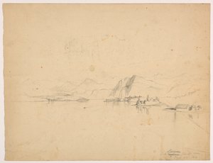 Lago di Lucerna da "Il Cigno" da Daniel Huntington