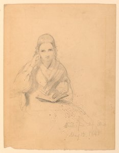 Studio di Ritratto di Miss Elliott da Daniel Huntington