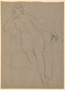 Nudo femminile seduto