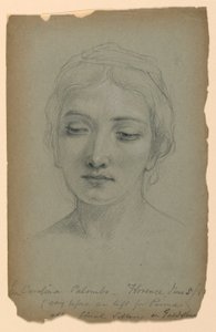 Schizzo di Carolina Palombo, studio per "La figlia dell