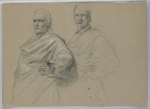 Studio per "Tiziano che mostra"