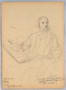 Studio per un ritratto del signor Morris K. Jesup, Esq. da Daniel Huntington