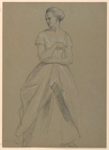 Studio di Mrs. Bingham per "La Corte Repubblicana" (Giornata di Ricevimento di Lady Washington) da Daniel Huntington