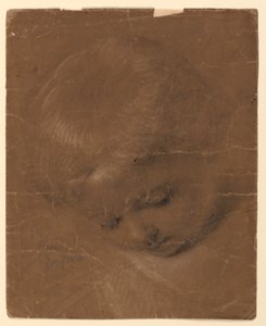 Studio della testa di un bambino da Daniel Huntington