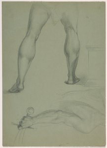 Due studi anatomici parziali da Daniel Huntington