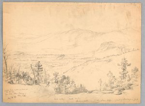 Vista verso sud dal Monte Kearsarge, New Hampshire